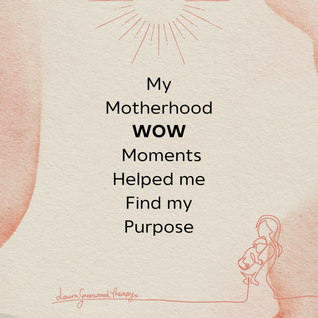 motherhood helped me find my purpose