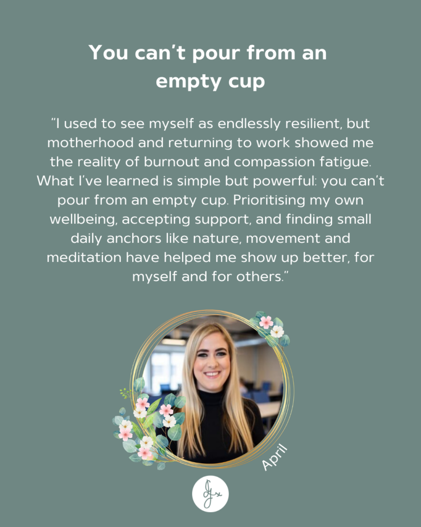 April Compassion fatigue